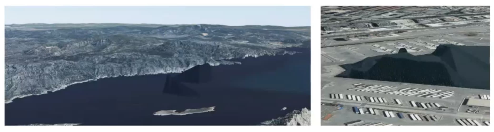 Retex MNT LiDAR HD : artefacts résiduels