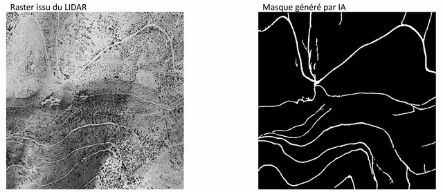 Extraction des pistes par Intelligence Artificielle